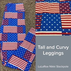 LuLaRoe Americana Leggings TC